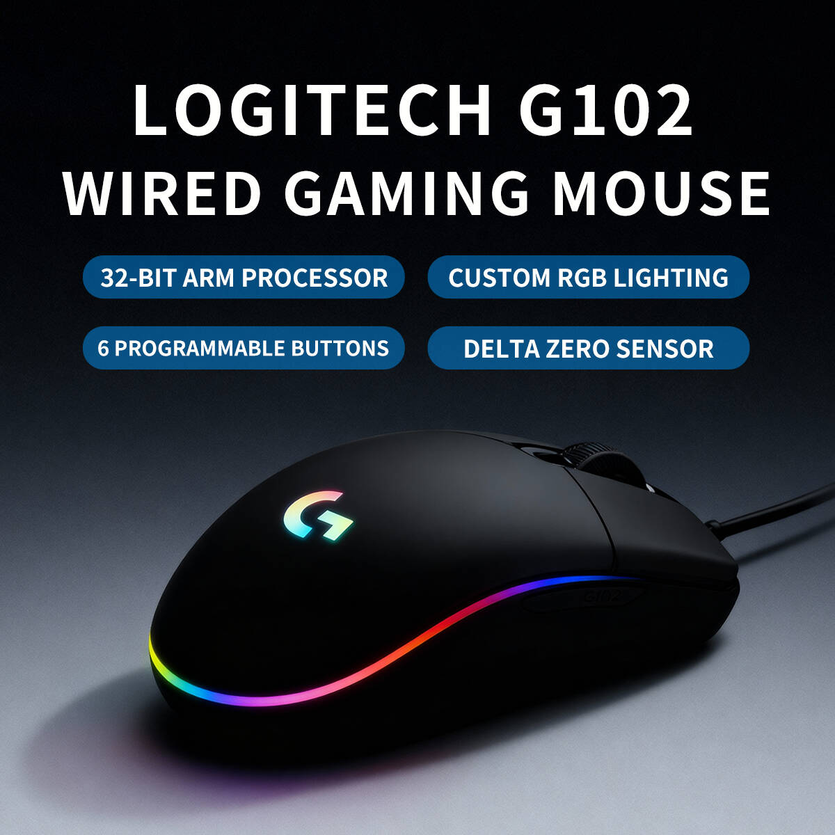 Logitech G102 Wired Gaming Mou - огляд і ціна Esports Gaming Training