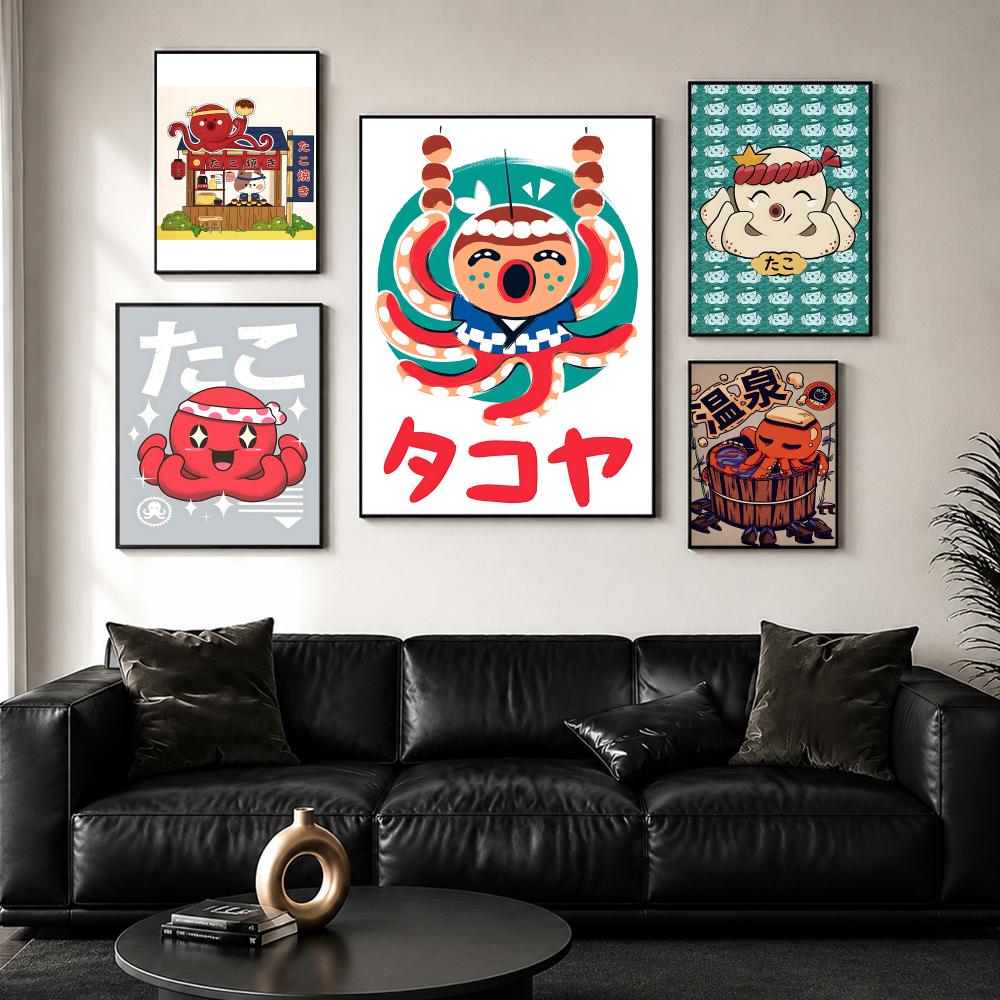 Cute Takoyaki Poster Wall Post - огляд і ціна Esports Gaming Wallpaper