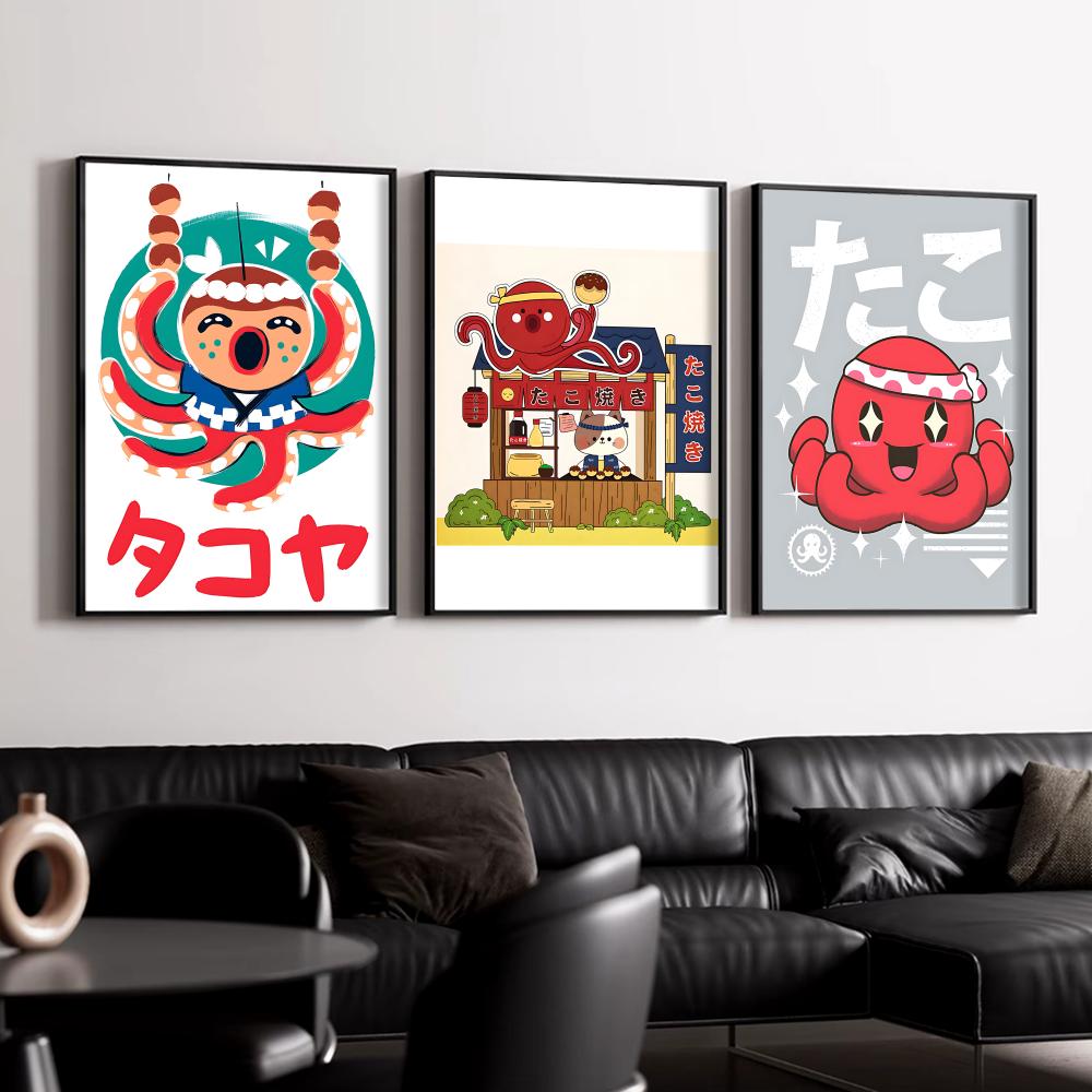 Cute Takoyaki Poster Wall Post - огляд і ціна Esports Gaming Wallpaper