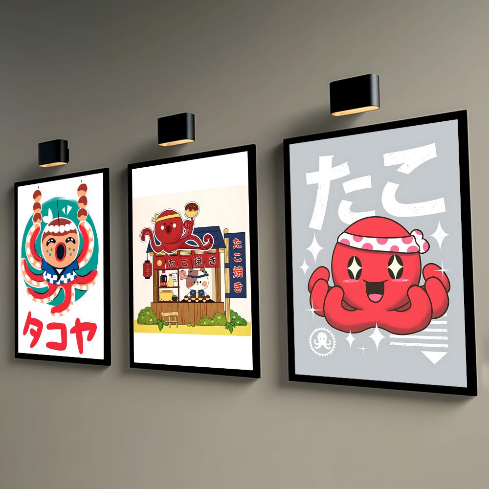 Cute Takoyaki Poster Wall Post - огляд і ціна Esports Gaming Wallpaper