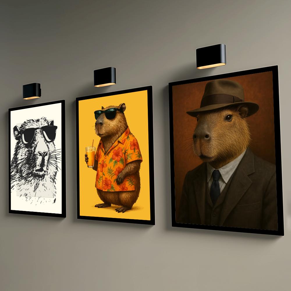 Sunglasses Capybara Print Wall - огляд і ціна Esports Gaming Wallpaper