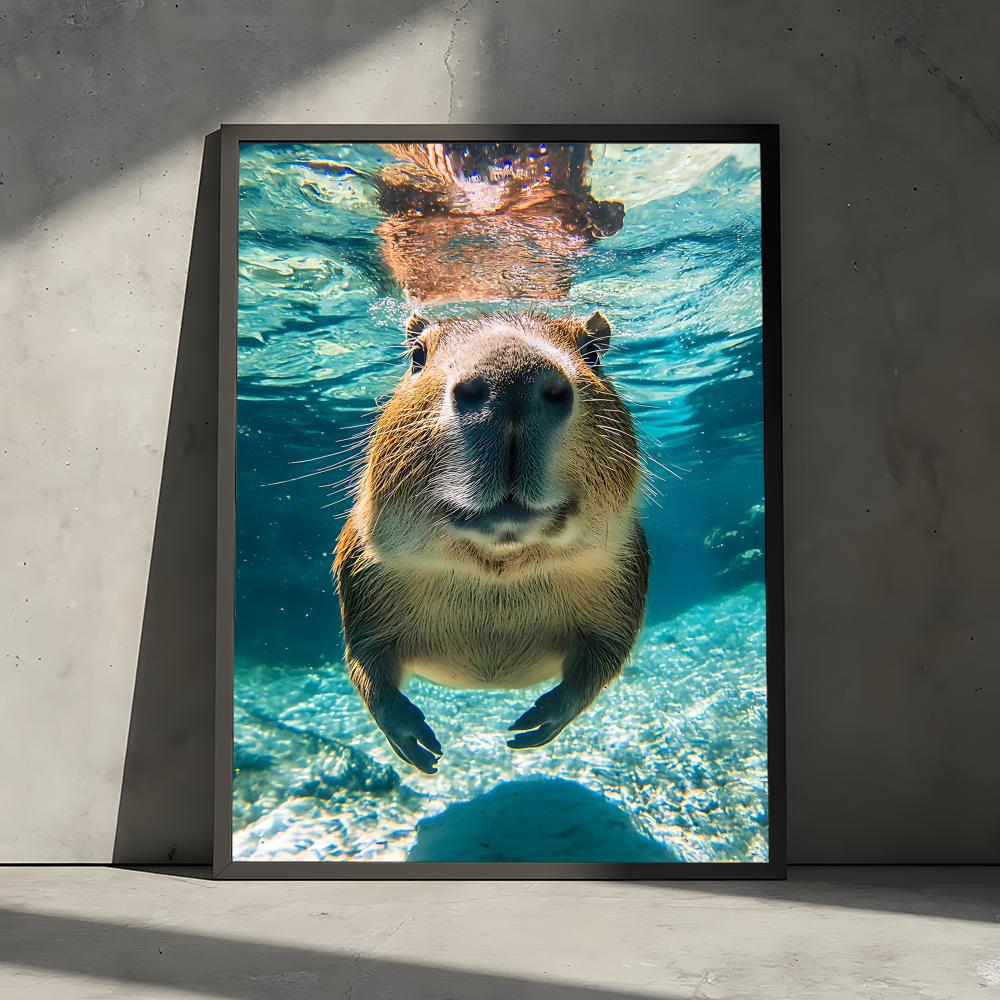 Healing Capybara Poster Art Po - огляд і ціна Esports Gaming Wallpaper