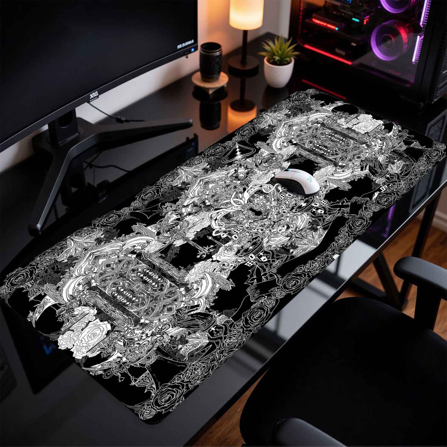Divine Realm Gothic Building M - огляд і ціна Esports Gaming Mousepad