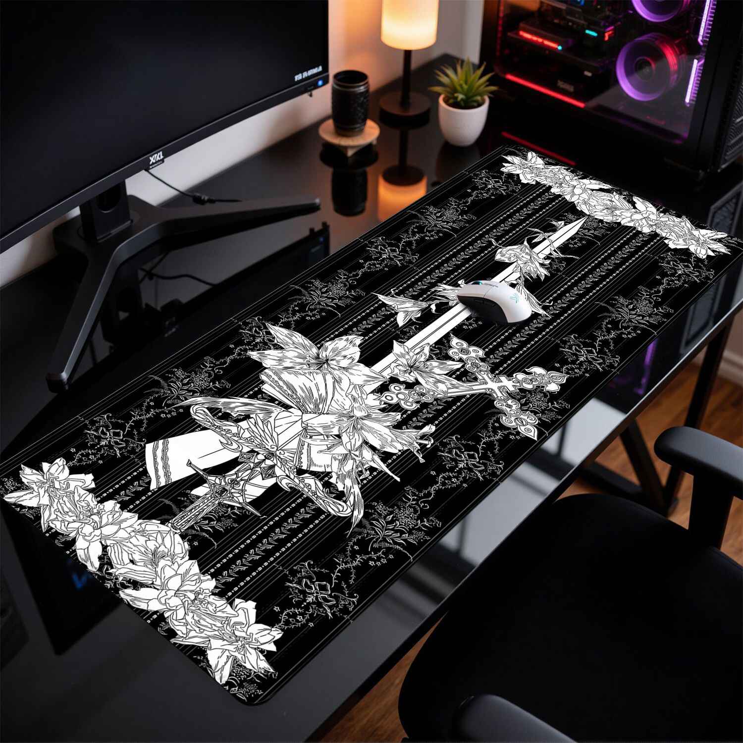 Divine Realm Gothic Building M - огляд і ціна Esports Gaming Mousepad