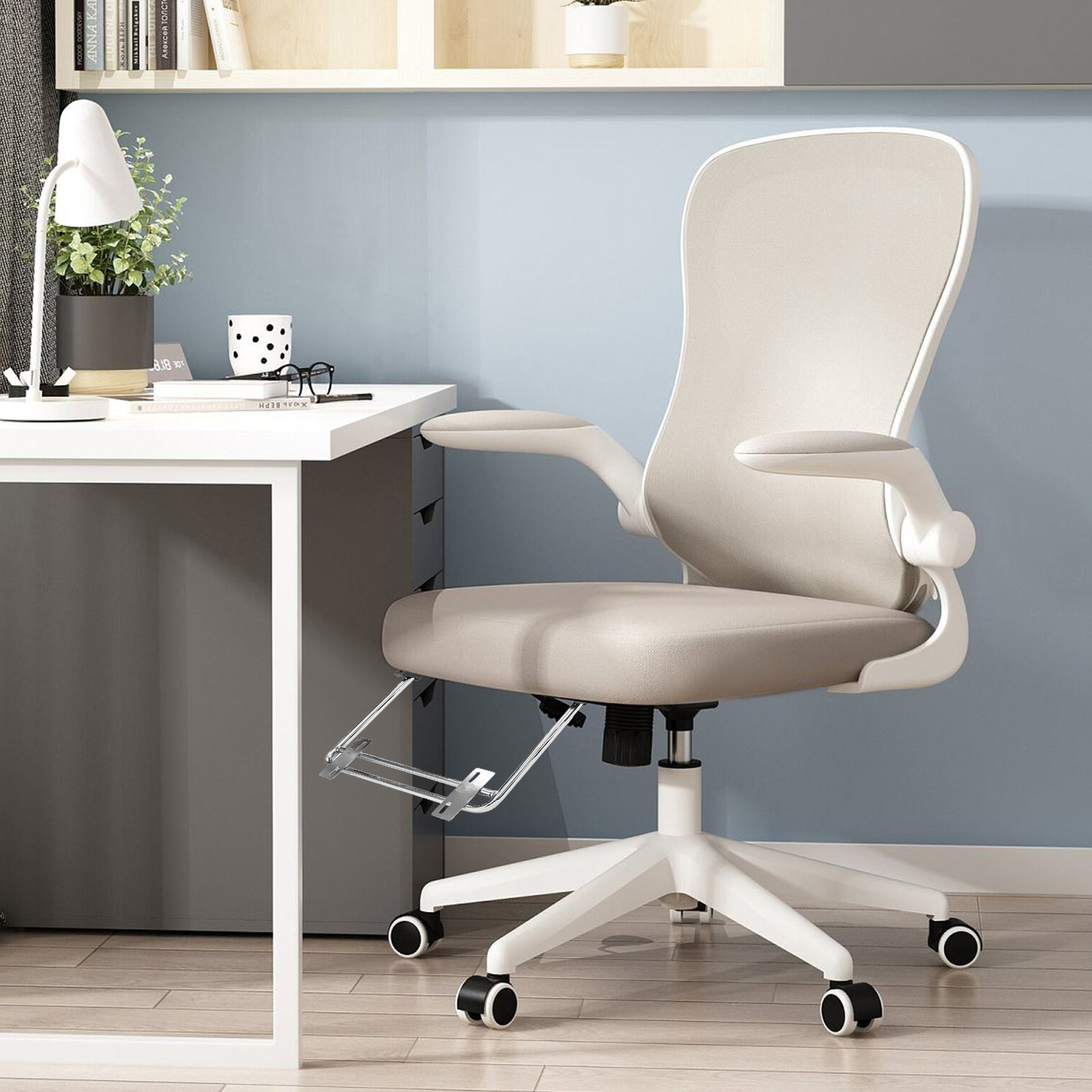 2Pcs Adjustable Retractable Fo - огляд і ціна Footrest Under Desk