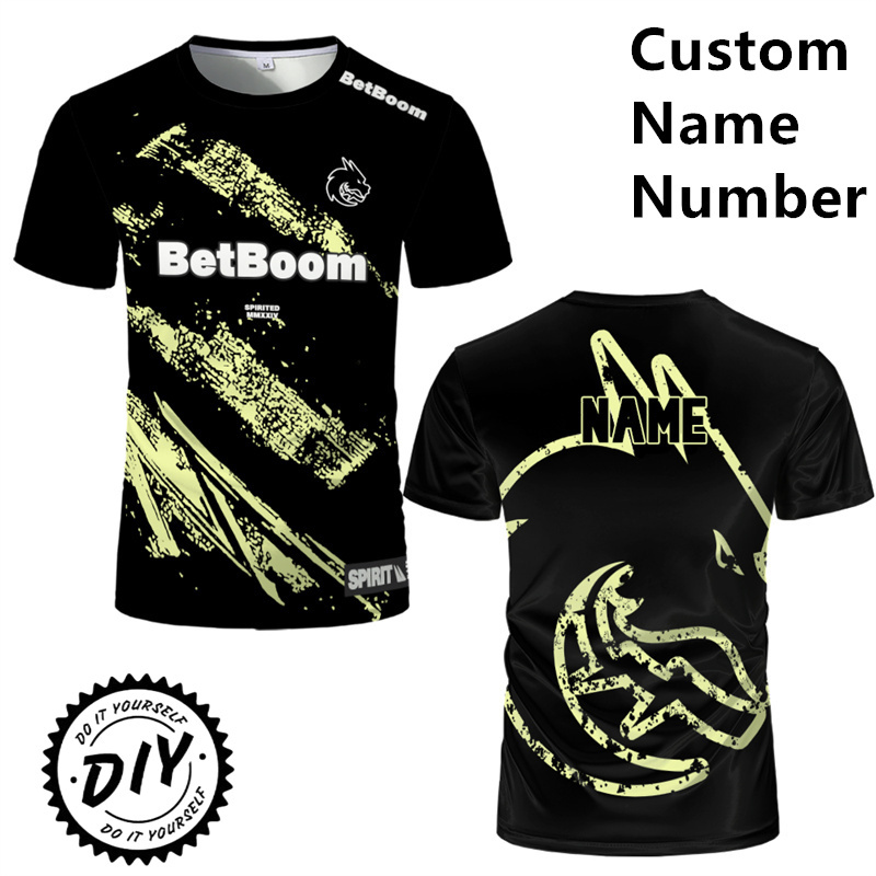 2025 New Team Spirit Jersey T- - огляд і ціна Esports Gaming Jersey