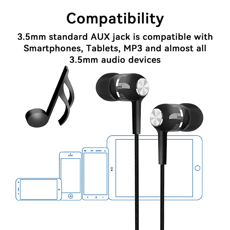 3.5mm Wired Earphone In Ear He - огляд і ціна Esports Gaming Earbuds