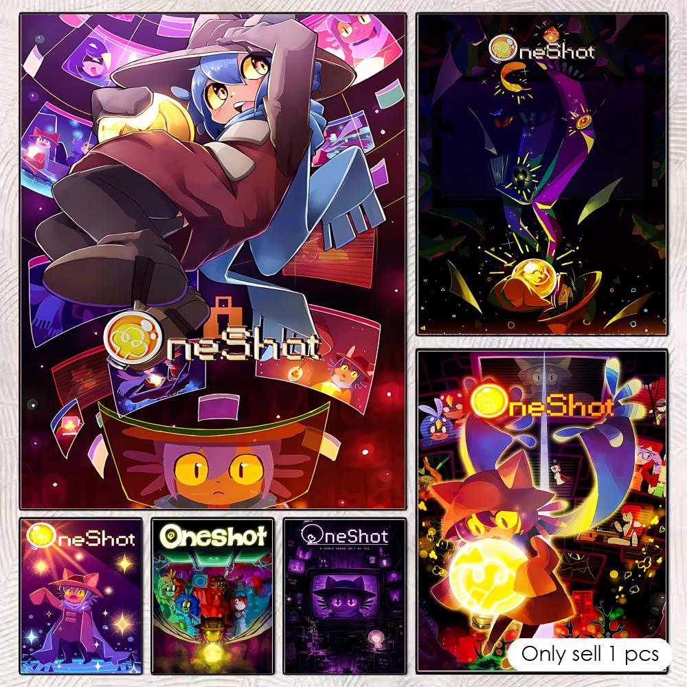Puzzle Game O-OneShotS Poster  - огляд і ціна Esports Gaming Wallpaper