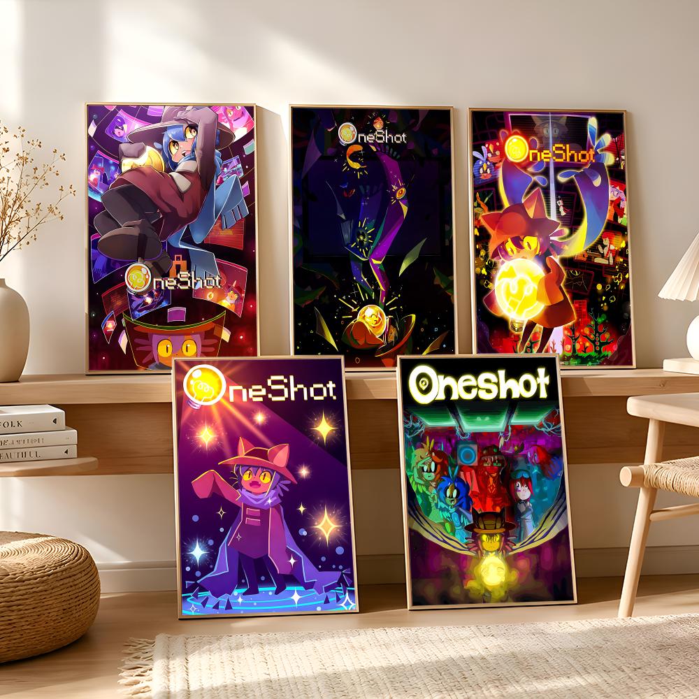 Puzzle Game O-OneShotS Poster  - огляд і ціна Esports Gaming Wallpaper