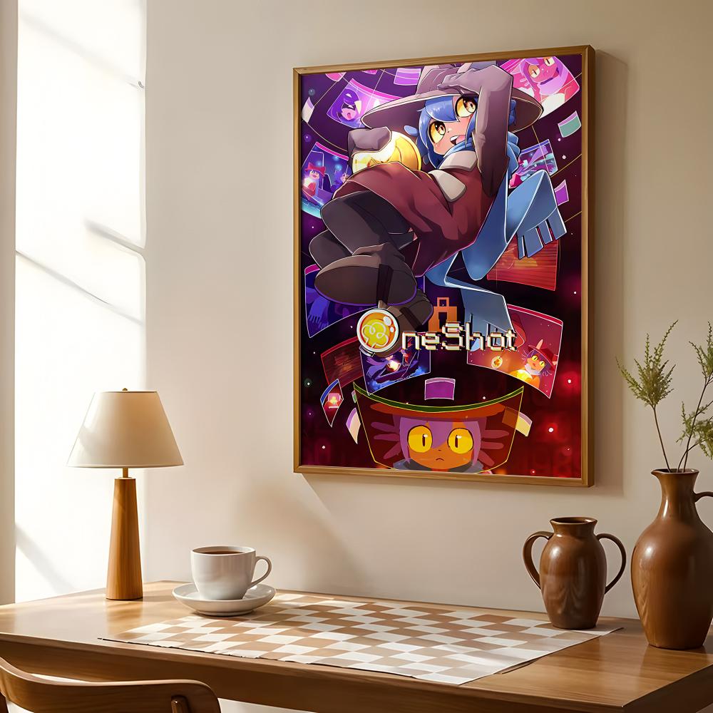 Puzzle Game O-OneShotS Poster  - огляд і ціна Esports Gaming Wallpaper