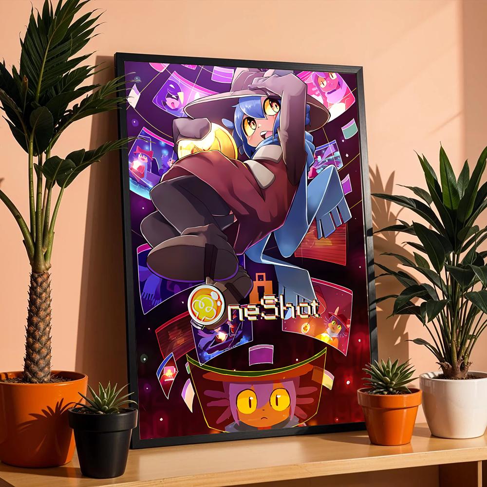 Puzzle Game O-OneShotS Poster  - огляд і ціна Esports Gaming Wallpaper