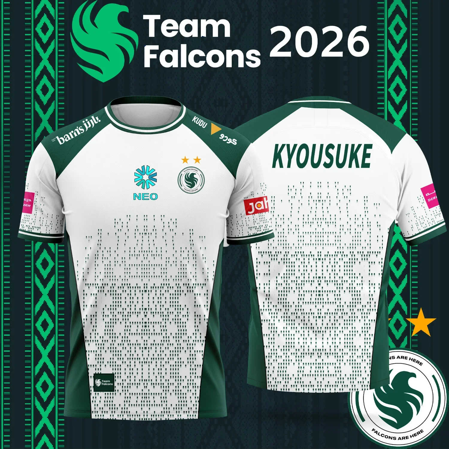 2026 New TEAM  Falcons   Espor - огляд і ціна Esports Gaming Jersey